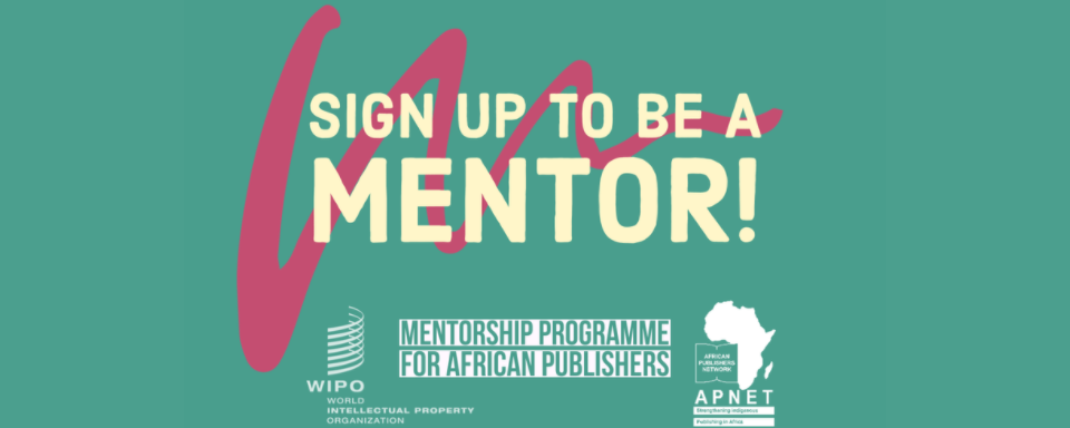 Be an International Publishing Mentor – Join the WIPO-APNET Mentorship Programme