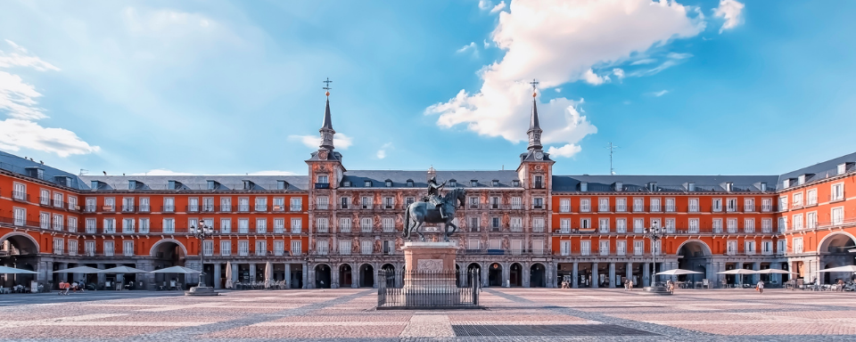 Plaza Mayor à Madrid, Espagne